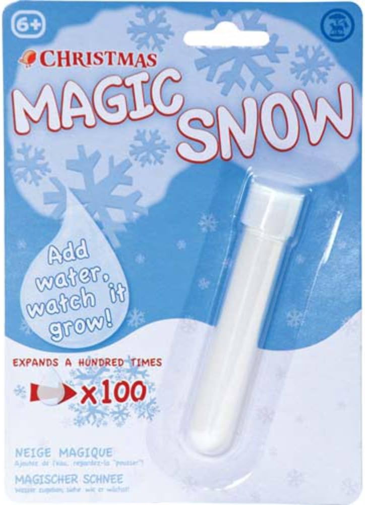 Tobar Magic Snow | Instant Snow - Just Add Water!