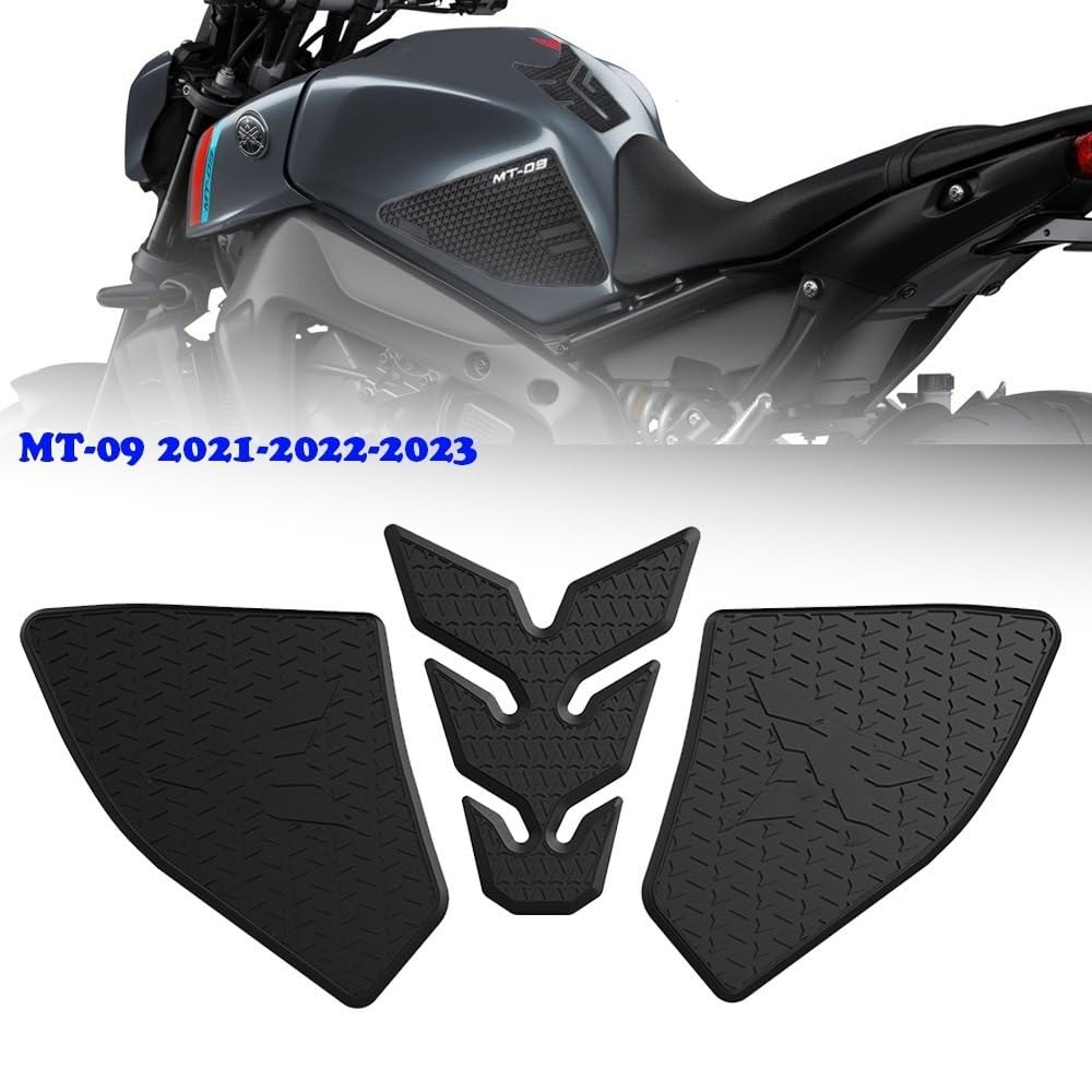 Protector De Depósito Para Moto MT-09 2021-2023 - Pegatinas Antideslizantes Y Protectoras Para Tapa De Combustible