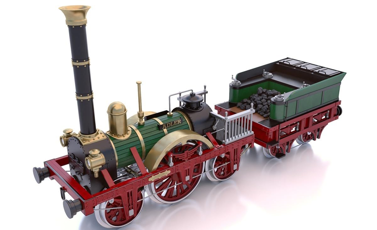 OcCre Adler 蒸気機関車 1/24 OcCre Adler 蒸気機関車 1/24 Adler locomotive. OcCre railway