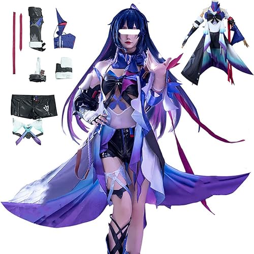 Smehei Seele - Disfraz de Seele, disfraz de cosplay, uniforme completo, juego de rol, Halloween