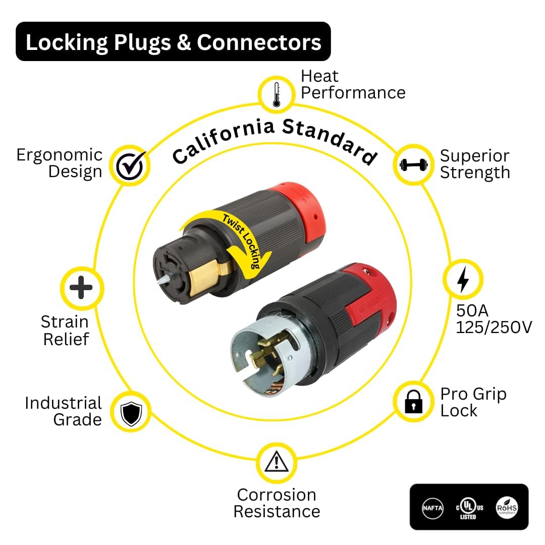 Amazon.com: Power Assemblies Spider Box Twist-Lock Generator
