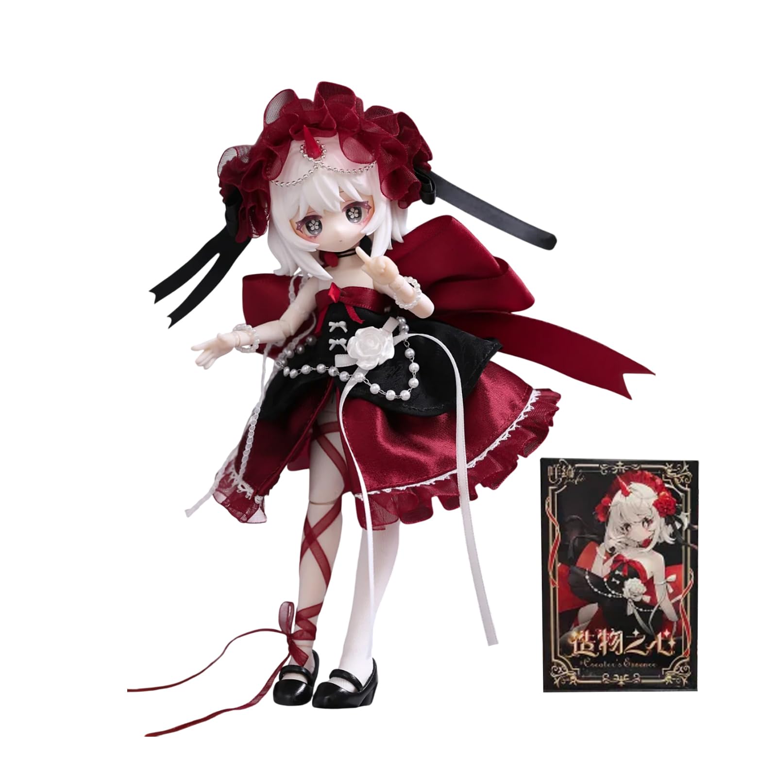 Amazon.com: CALEMBOU BJD Blind Box, 1/8 Meki Creaters's Essence