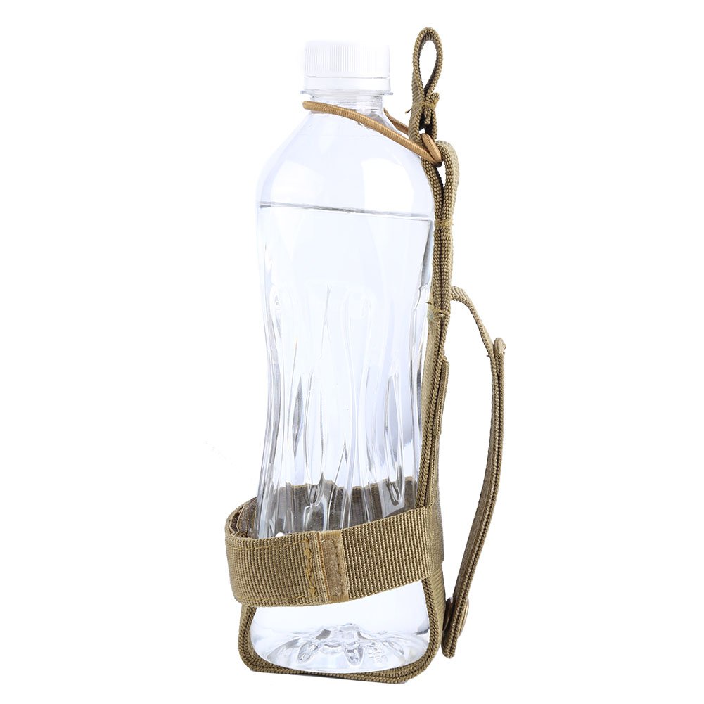 V GEBY Neopren-Wasserflaschen-Tasche – Mit Verstellbarem Schultergurt, Für 1-Liter-Flaschen, Outdoor & Sport, Blau