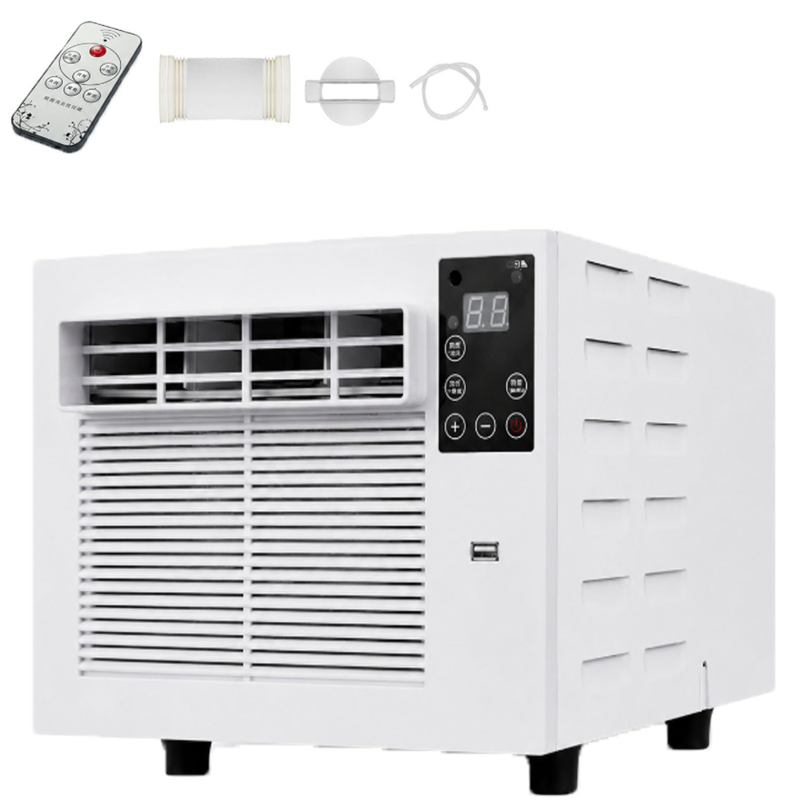 smafoseedding Portable Air Conditioner For Tent Camping, Mobile Tent Air Conditioner & Camping Ac Unit, 1876btu With Dehumidifier, Quiet Night Mode, 280w, Remote For Outdoor,Indoor AC