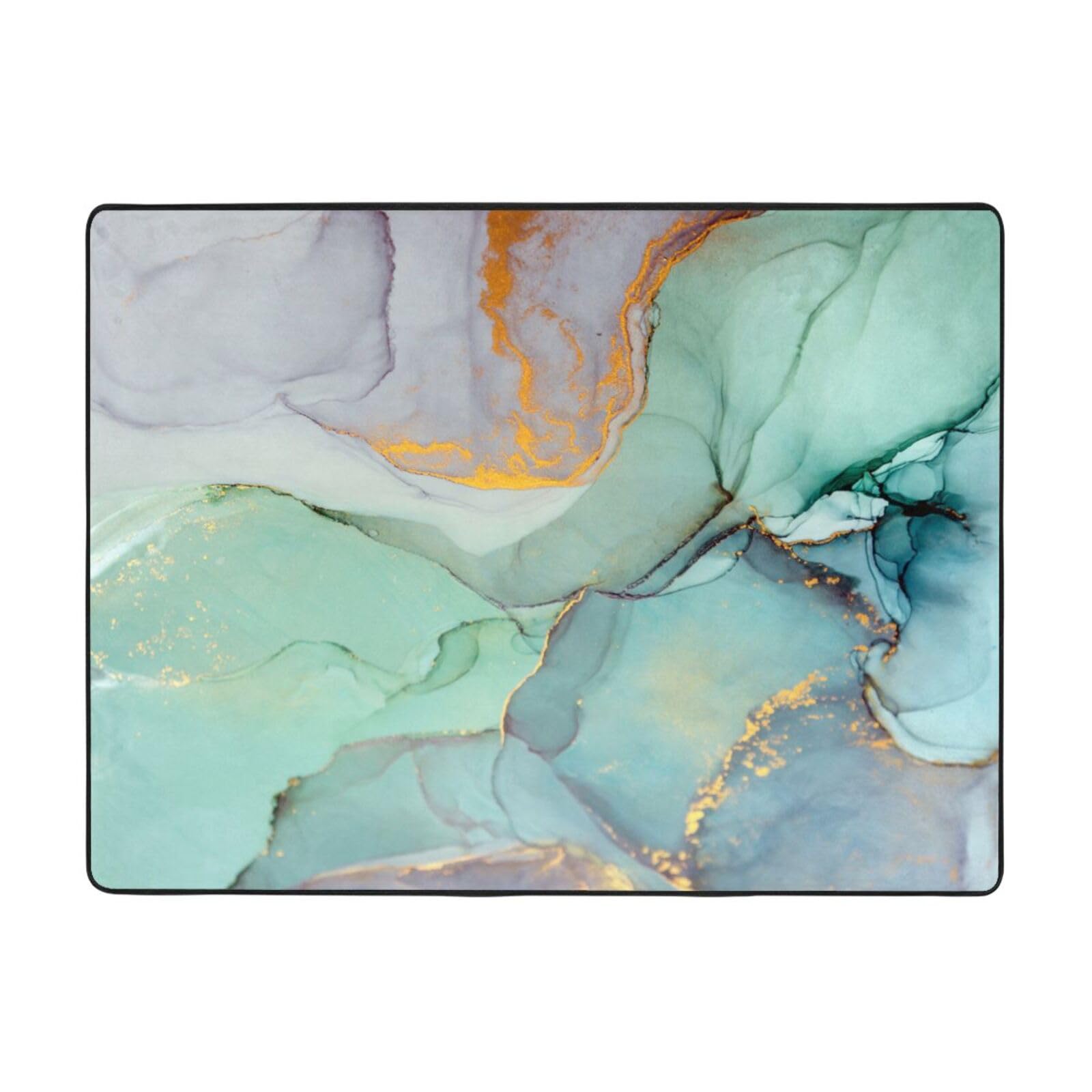 Tapis antidérapant et moelleux grand format 160x121 cm