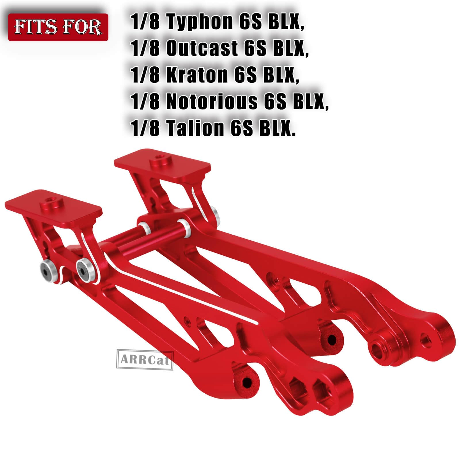 Ezweiji Biellette Aluminium 25T Servo + Klaxon Pour Arrma 1/8 Typhon Kraton Talion - Mise à Niveau RC