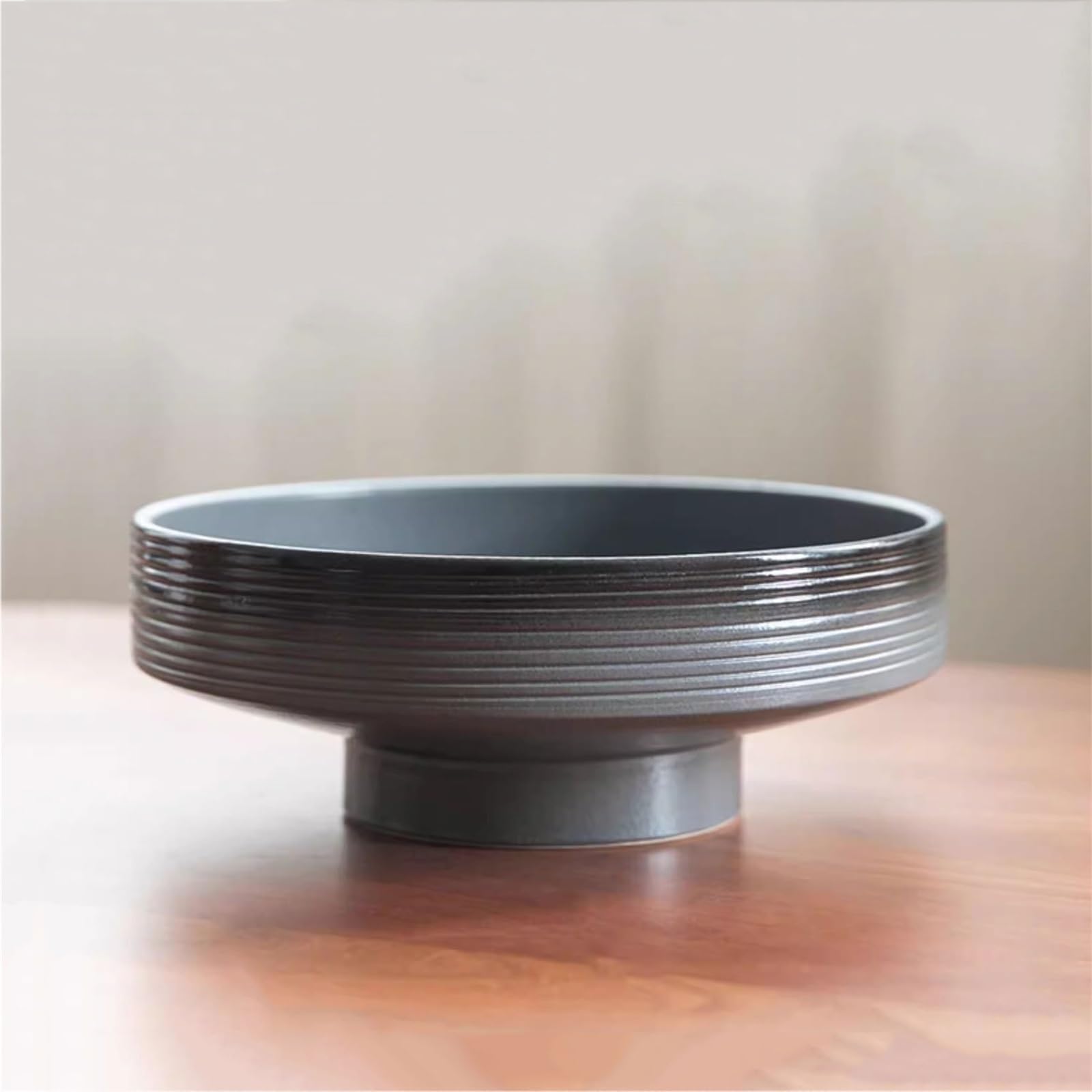 Bandejas para macetas Plato de cerámica roscado Base Baja for arreglos Florales, Bandeja Goteo for Plantas Escritorio Chinas para jardineras
