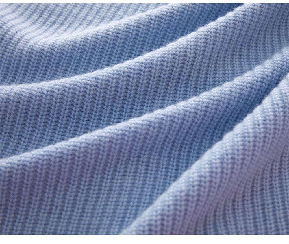 Cárdigan para Mujer Cárdigan de Lana de Punto para Mujer Abrigo Retro Azul con Solapa Suéteres Cárdigan de Manga Larga con Botones Y Frente Abierto Cárdigan de Invierno de Punto Suave Chaqueta para U