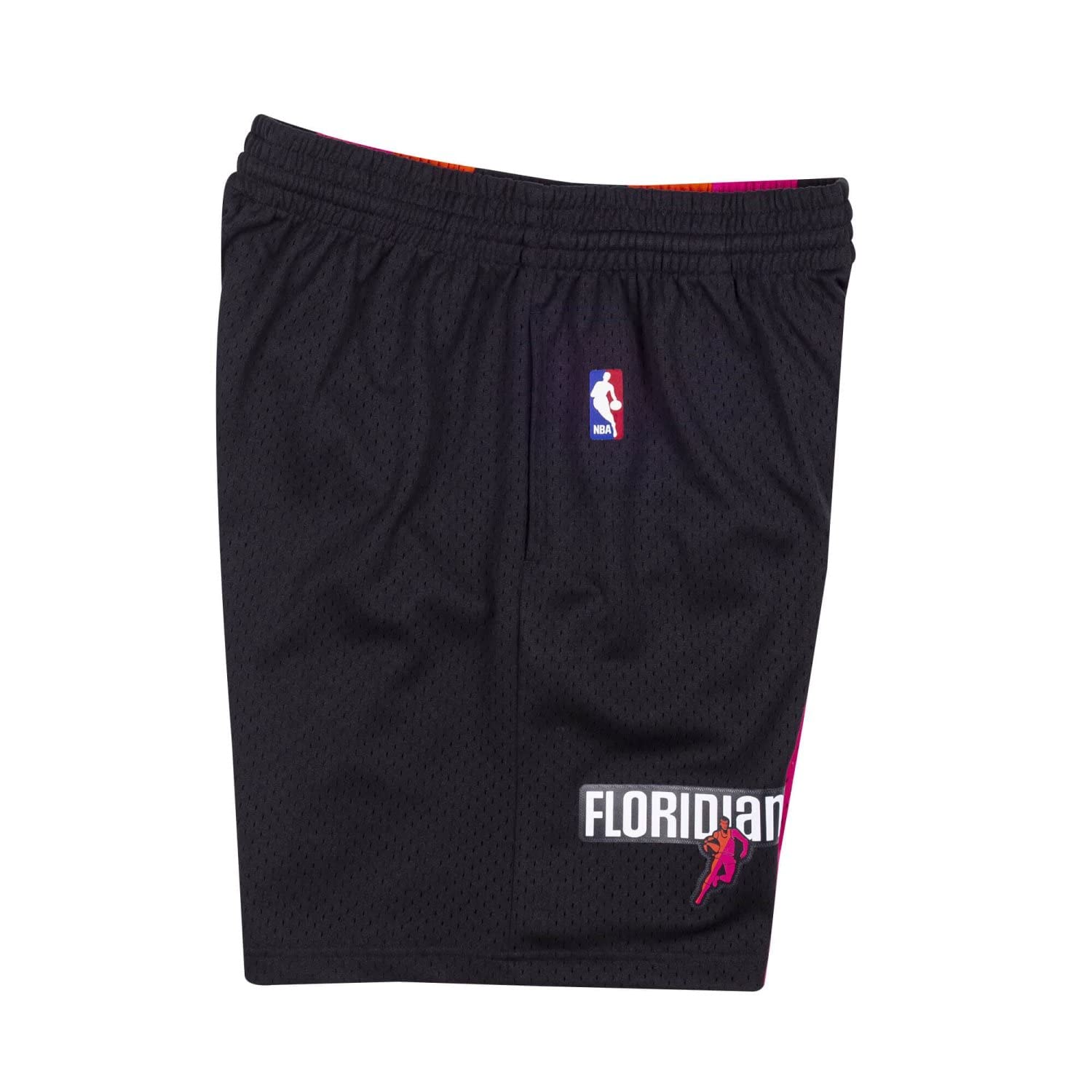 Mitchell & Ness NBA Swingman Shorts 2.0 - M. Heat, Black