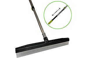 Room Groom Carpet and Artificial Turf Rake Enhanced for Pet Hair Removal