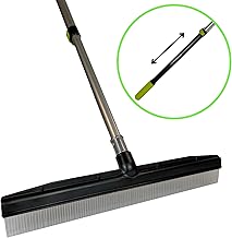 Room Groom Carpet Rake and Groomer with Telescopic 54" Adjustable Handle Portable Design Carpet Brush Ideal for Pet Hair, ...