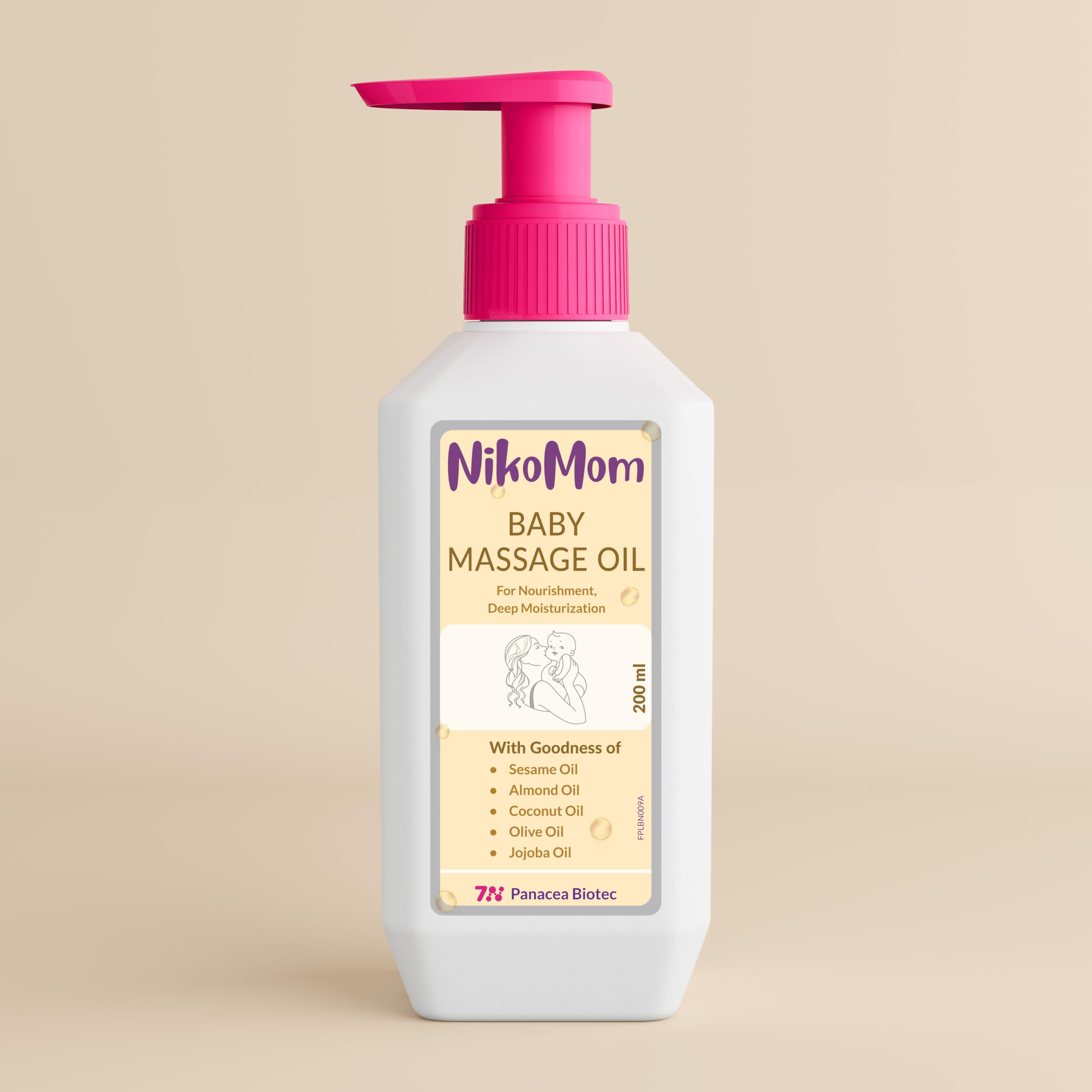 Baby Massage Oil 200ml | 100% Natural Oil Support Strong Bones & 24H Moisturization with HydraNest Technology | Enriched with Coconut, Sesame, Almond & Olive Oils-image-22