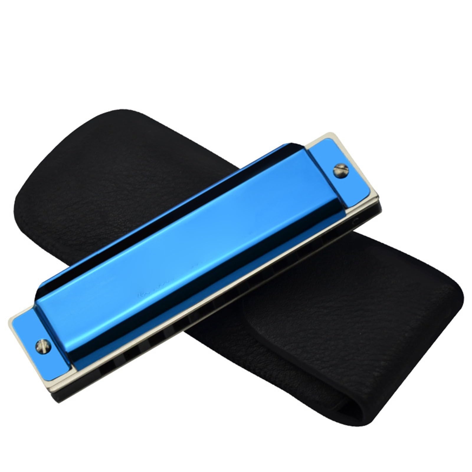Mundharmonikas Für Anfänger Und Erwachsene 10 Loch Mundharmonika ein Instrument für Erwachsene für Spielen und Üben(Blue)