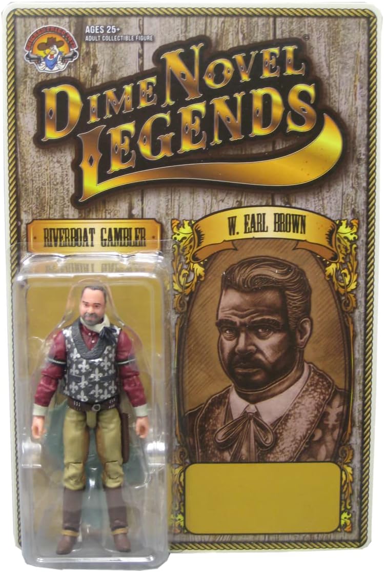 Dime Novel Legends 1/18 Scale (4" Tall) Old west Action Figure Riverboat Gambler