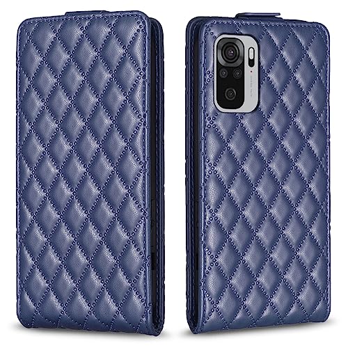 �X�}�z�P�[�X �Ή��@�� for Redmi Note 10 4G / Note 10S �J�[�h�|�P�b�g�t���b�v�X�^���h�}�O�l�b�g���ߋ� Blue