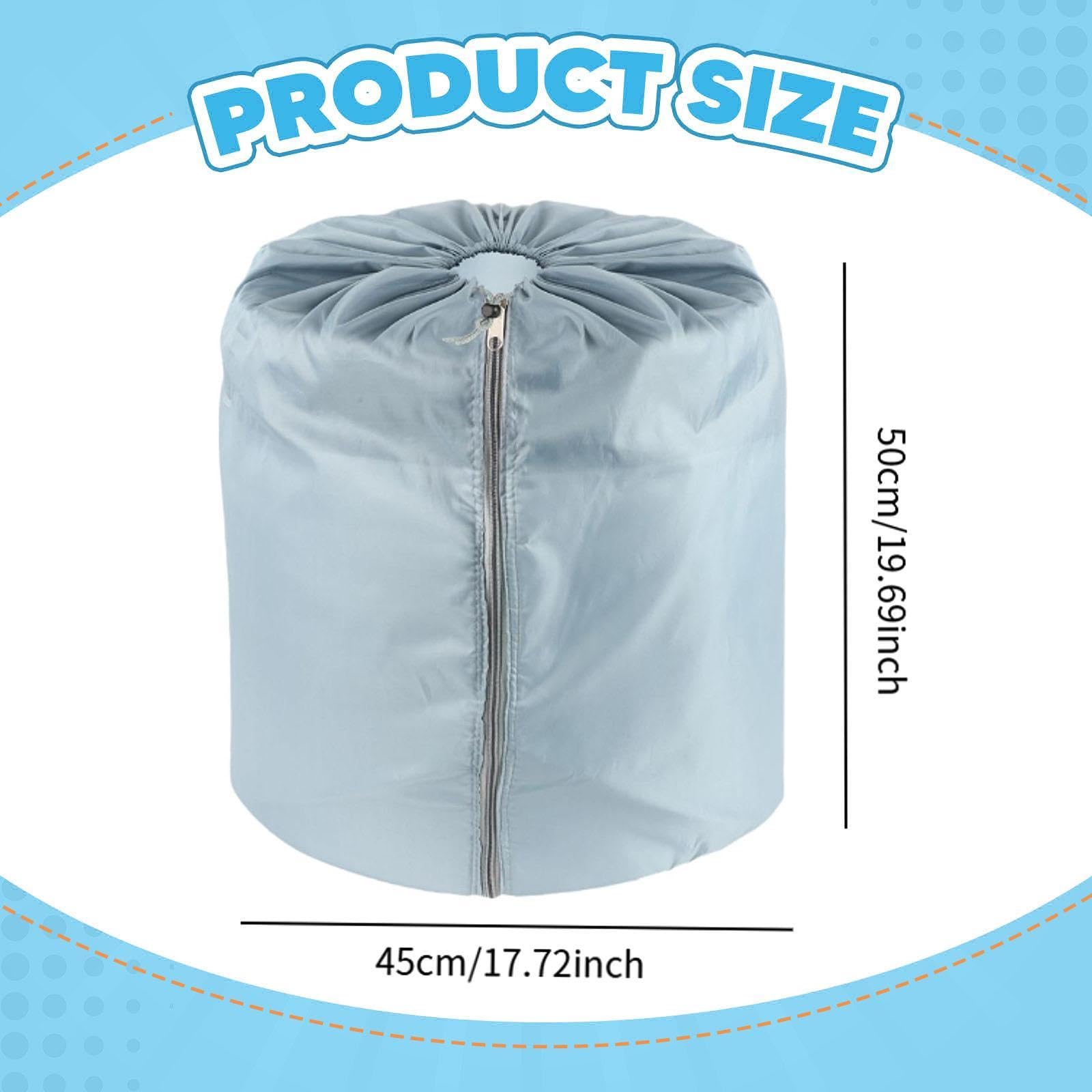 Funda Protectora Invernal para Plantas con Cordón, Antiheladas, para Invernadero, Gris