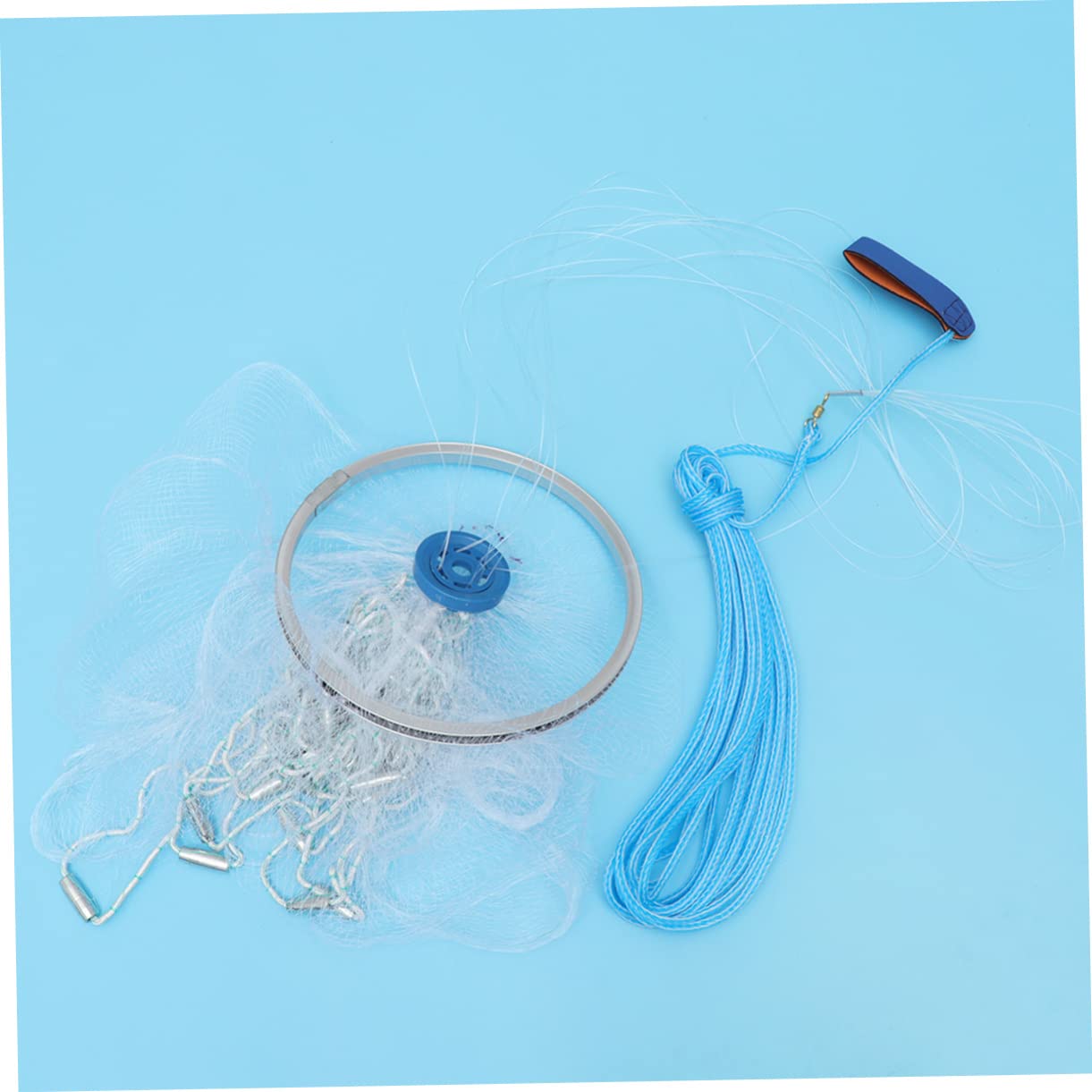 GALPADA Rete Rete per Gamberetti Compatibile Facile Usare Design per Granchi e Crostacei Colore Casuale