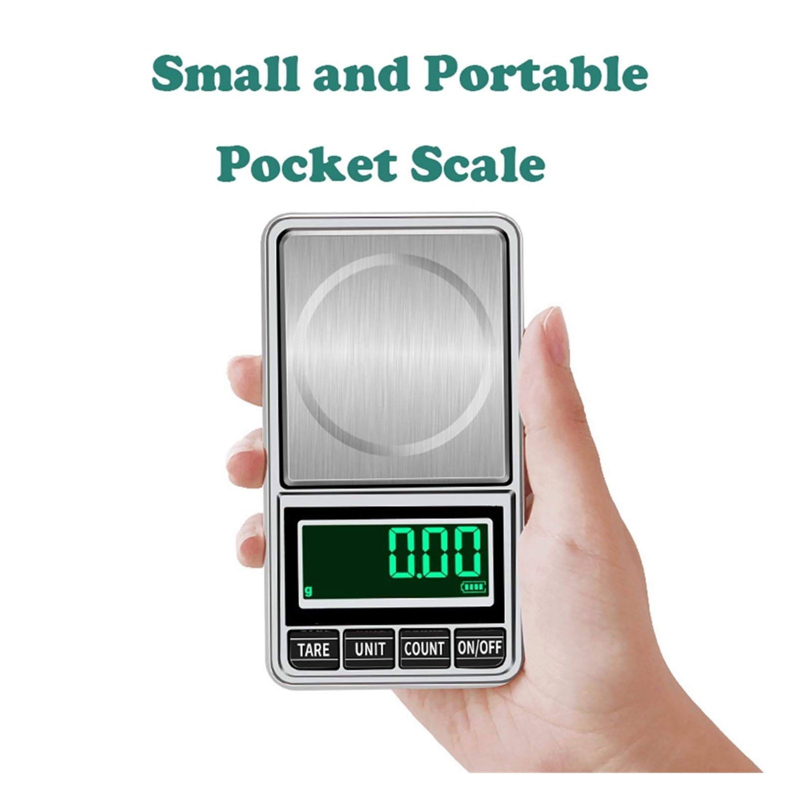 Balanzas Electrónicas Digitales For Joyería, Herramientas Portátiles De Pesaje Bolsillo Alta Precisión For Cocina, Alimentadas Por USB Medición Precisa Esfuerzo(100g 0.01g)