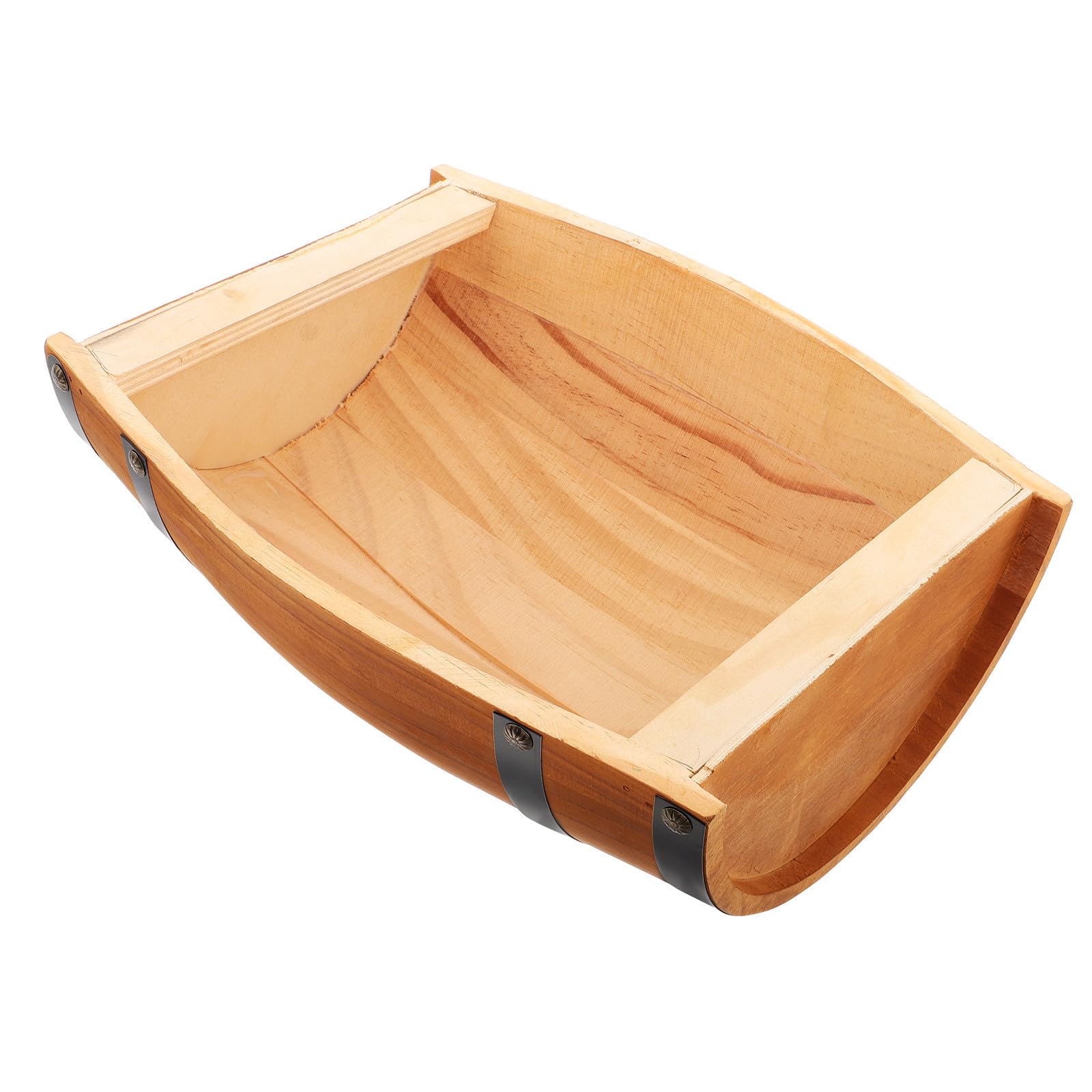 Barril de Madera Rústico, Medio Barril para Decoración de Pared
