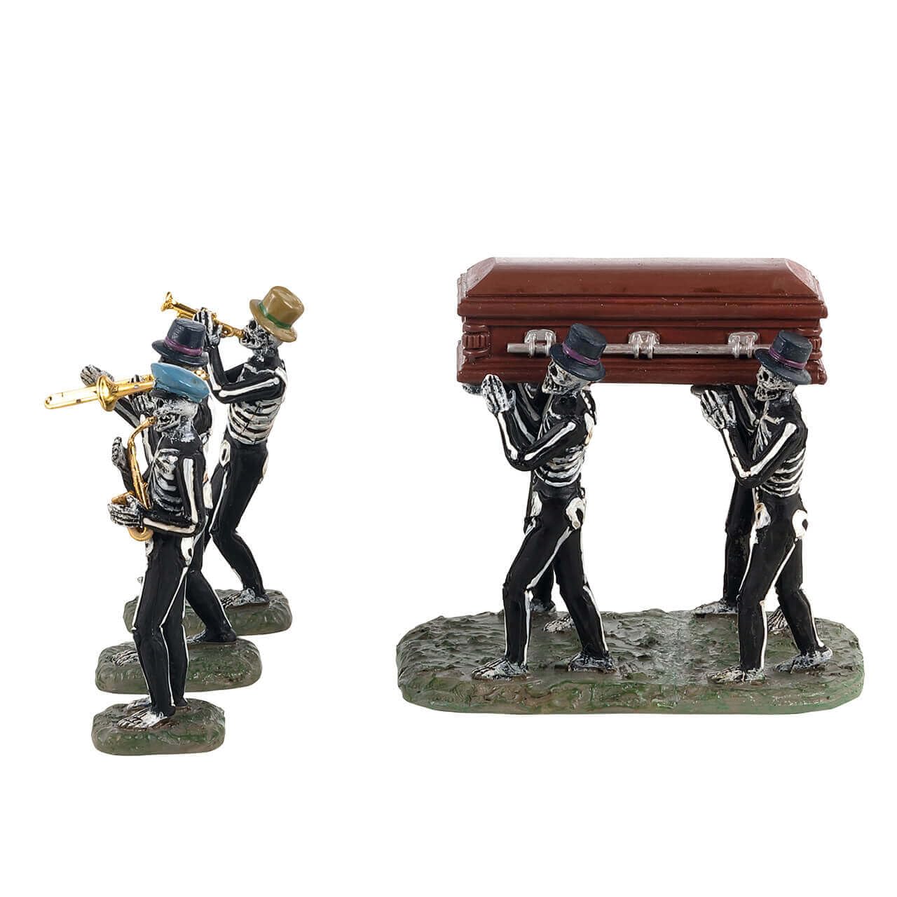 Lemax - Jazz Funeral, Set of 4
