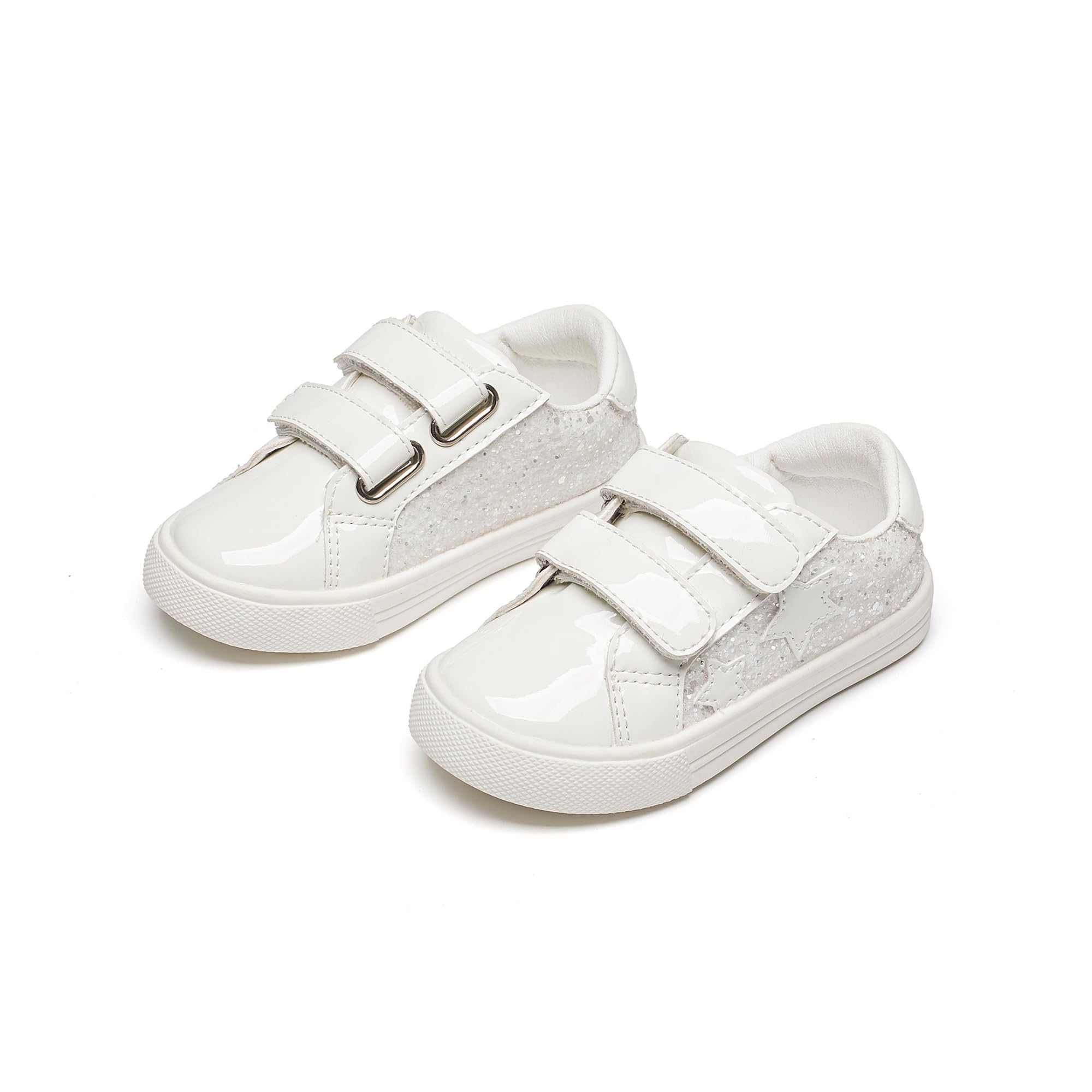 Kiderence Toddler Girls Sneakers Little Girls Running Sports Shoes(Toddler/Little Kids)