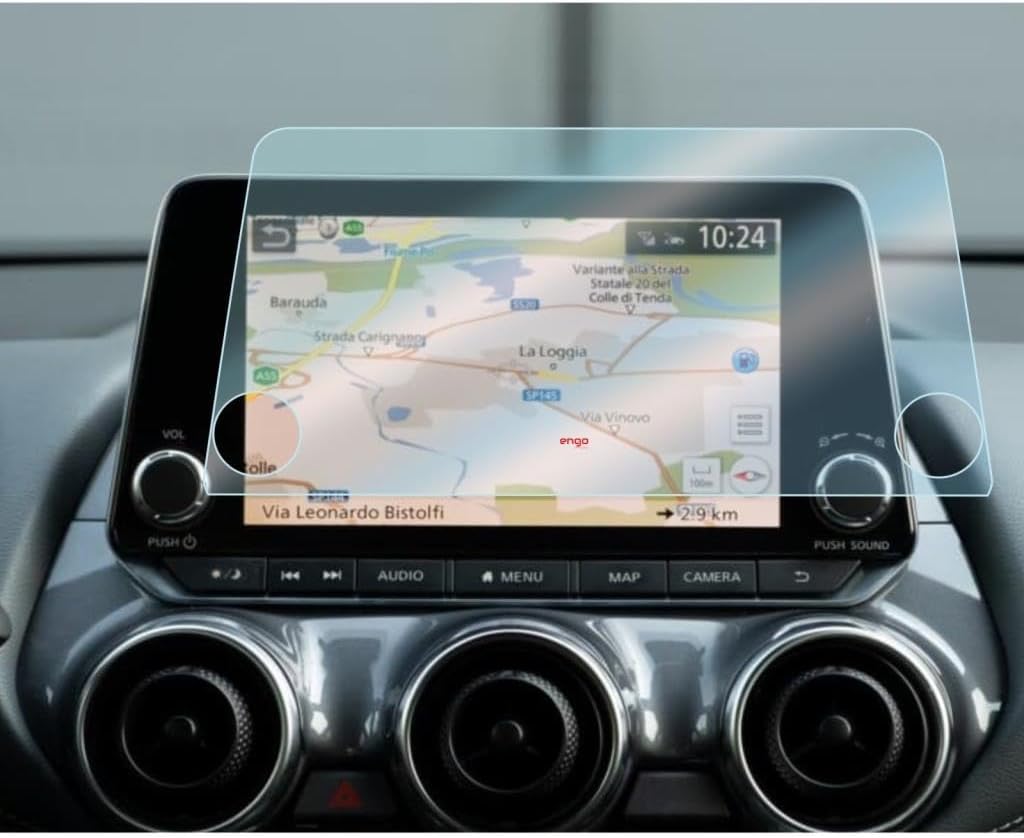 Engo Nissan Juke Ekran Koruyucu 8 inç Multimedya Navigasyon