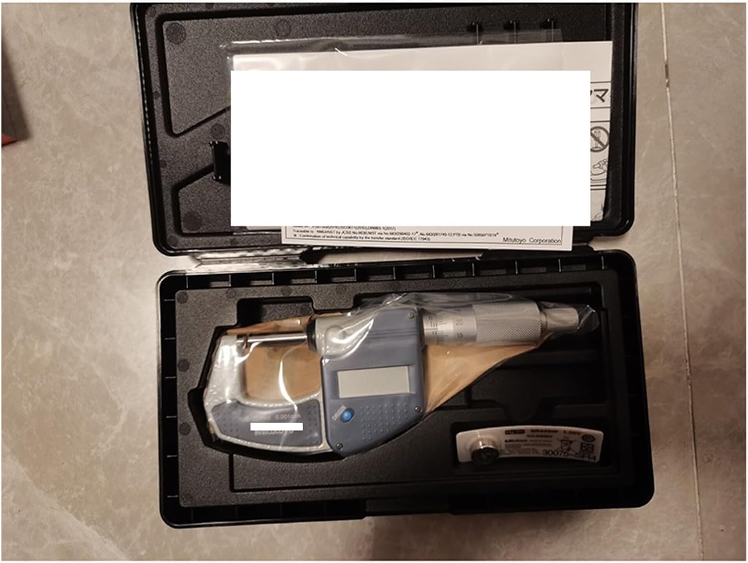 デジタル外側マイクロメータ、0～1インチ 0～25mm 293-821-30 MDC-25SX 293-831-30 MDC-1&#