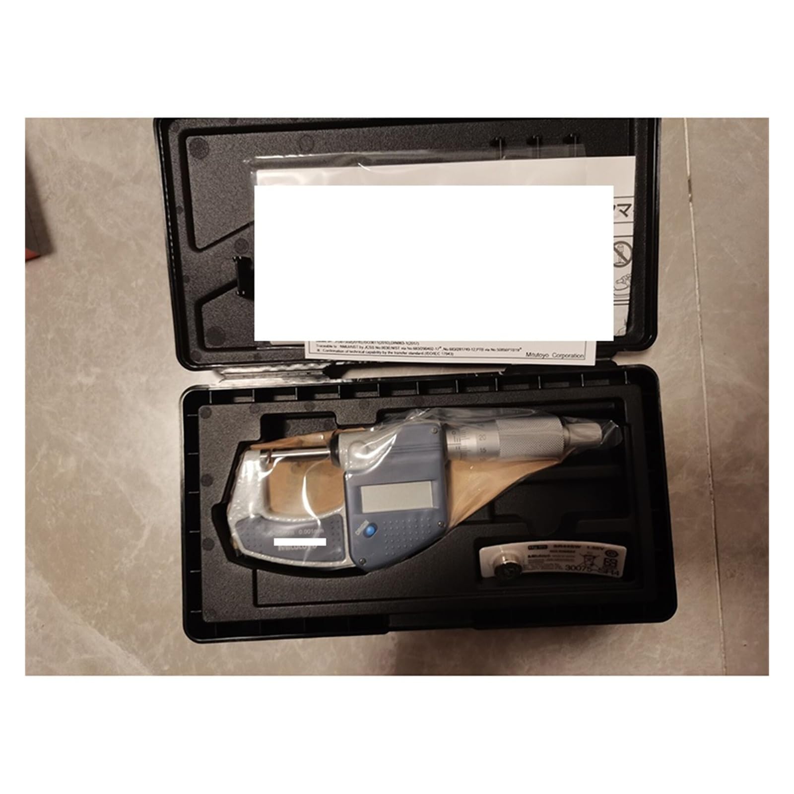 Cyfrowe Mikrometry Zewnętrzne, 0-1 Cala 0-25 Mm 293-821-30 Mdc-25Sx 293-831-30 Mdc-1"Sx,0-25mm 293-821-30