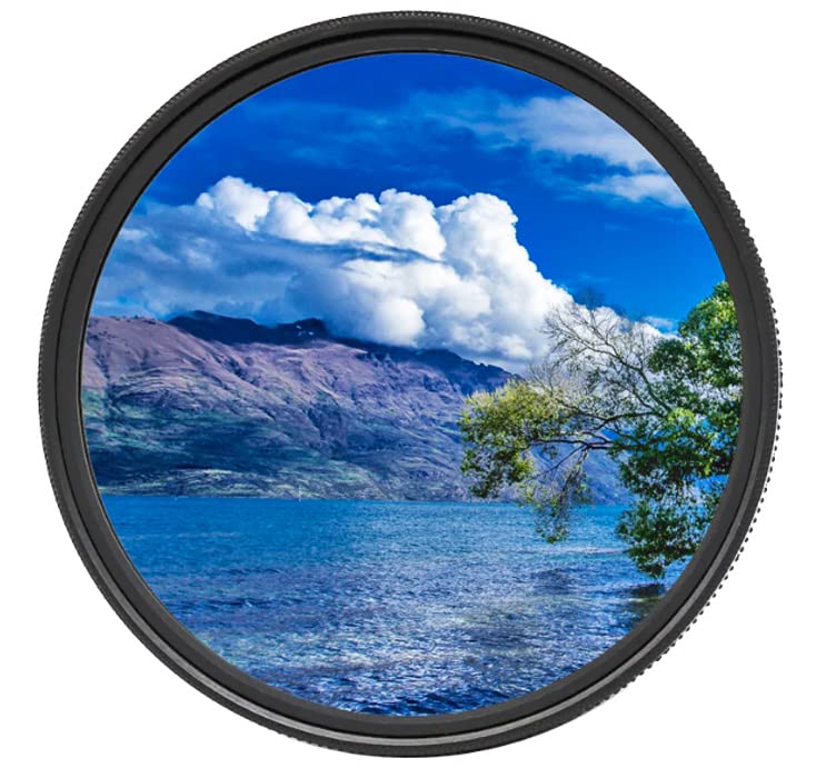 Filtro polarizzatore circolare da 95 mm con cappuccio serie Nano-Klear