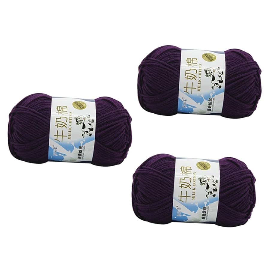 短期出品11/25まで‼️loomer /ALPACA CCTTONショール未使用 Amazon | HOODANCOS 3個 ミルクコットンヤーン 綿糸 毛糸 ベビー
