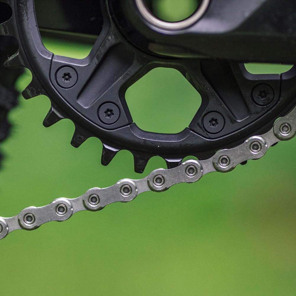 Fahrradkette 6/7/8-Fach, Fahrrad Kette, Rennradkette, 116 Glieder, mit Kettenschloss Zange, für Rennrad, Mountainbike, Sportbike Sport & Freizeit