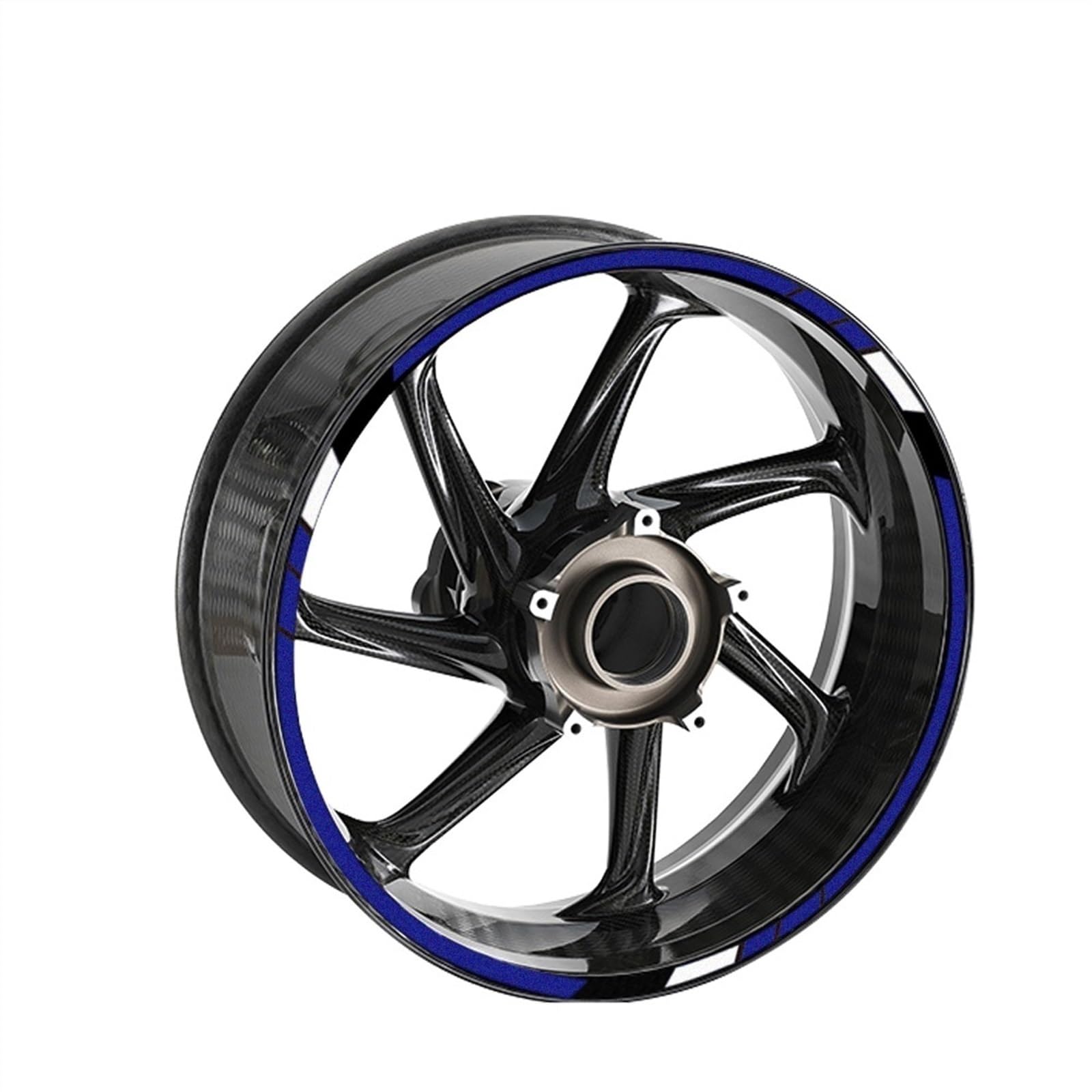 Motorcycle Wheel Stickers Reflective Decals Rims for Kawasaki for Versys 650(Color18)