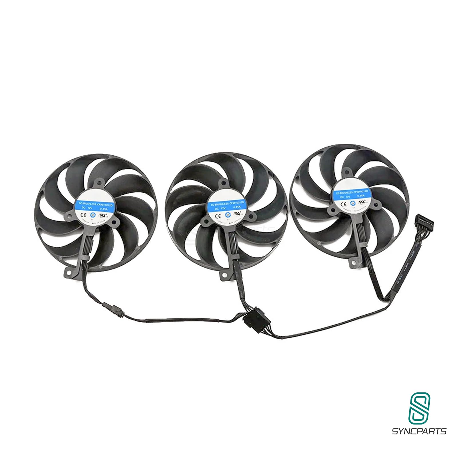 Lüfter Grafikkarte ASUS_TUF Gaming RTX 3070, TUF 3070Ti, ASUS_3060 OC, RTX 3080 Serie | CF9010U12D, PLD09210S12H, T129215SU