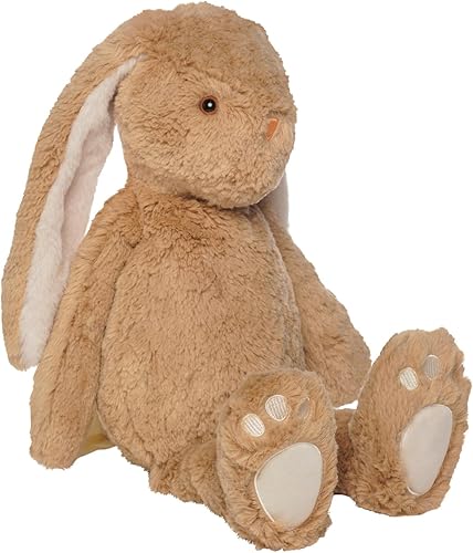 Miniatura 5 de Manhattan Toy Willow The Coffee & Beige Snuggle Bunnies - Animal de peluche de 12 pulgadas con detalles bordados