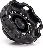 Vista 1 de Tapón de aceite Podium en negro satinado para Hondas/Acuras