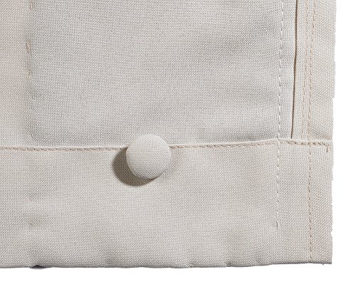 Ivory Pulpit Robe with Burgundy Panels and Gold Embroidery Available in Small, Medium, Large, X-large3