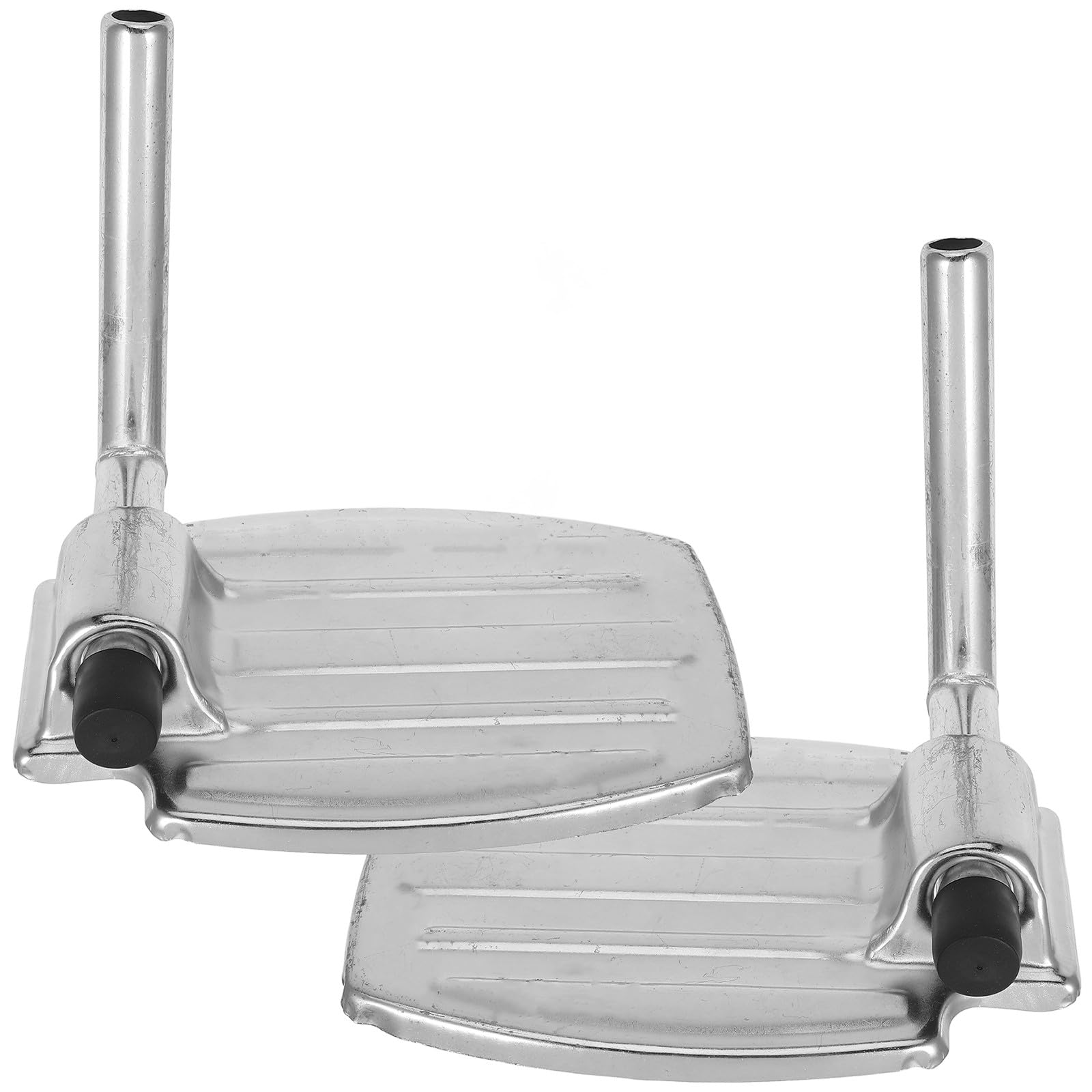 Reposapiés Recambio Piezas de 2 de Metal para Silla, Ruedas
