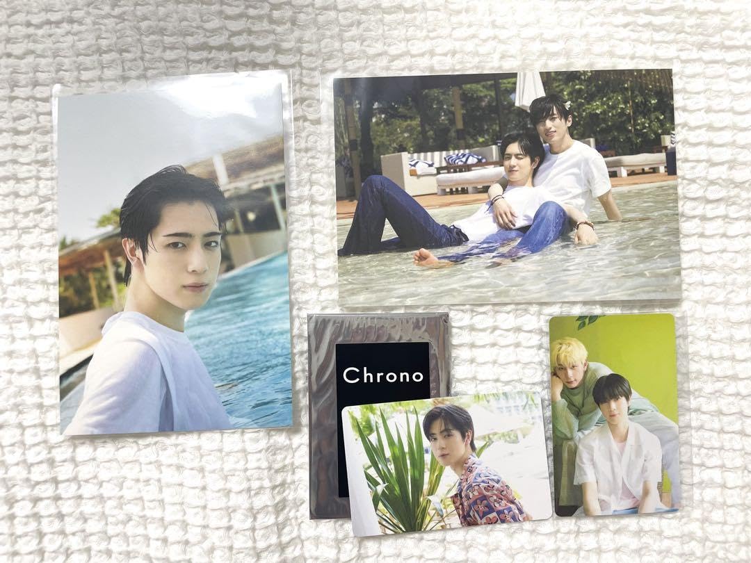 Amazon.co.jp: INI 1st 写真集 Chrono 特典 トレカ 佐野雄大 4種セット