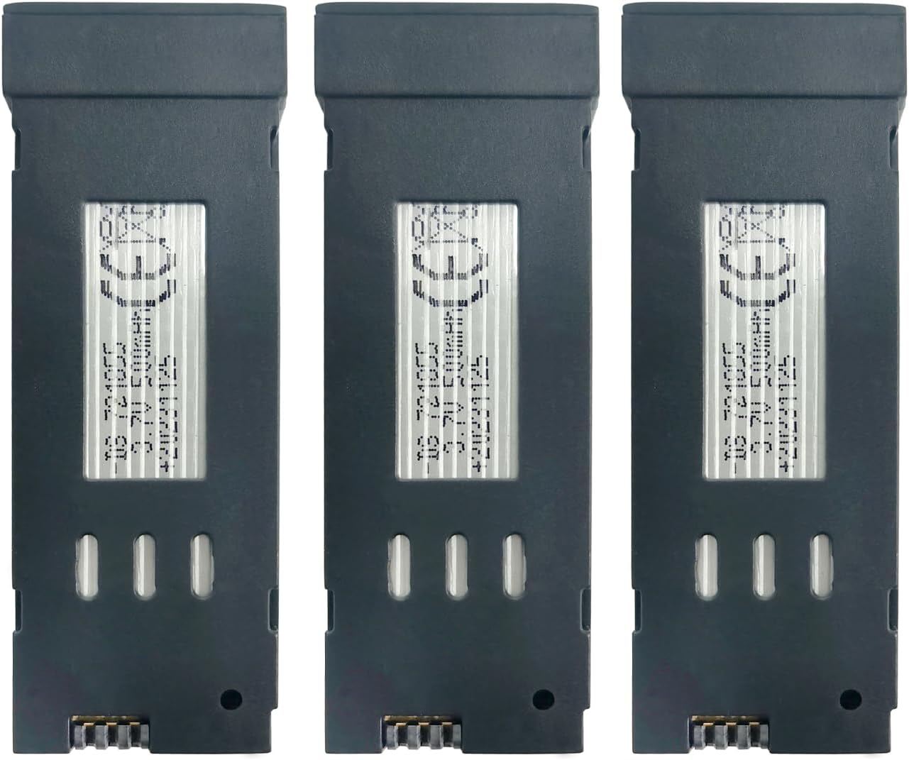 3PCS 3.7V 500mAh Lithium Battery for E58 S168 JY019 Quadcopter Remote Control drone