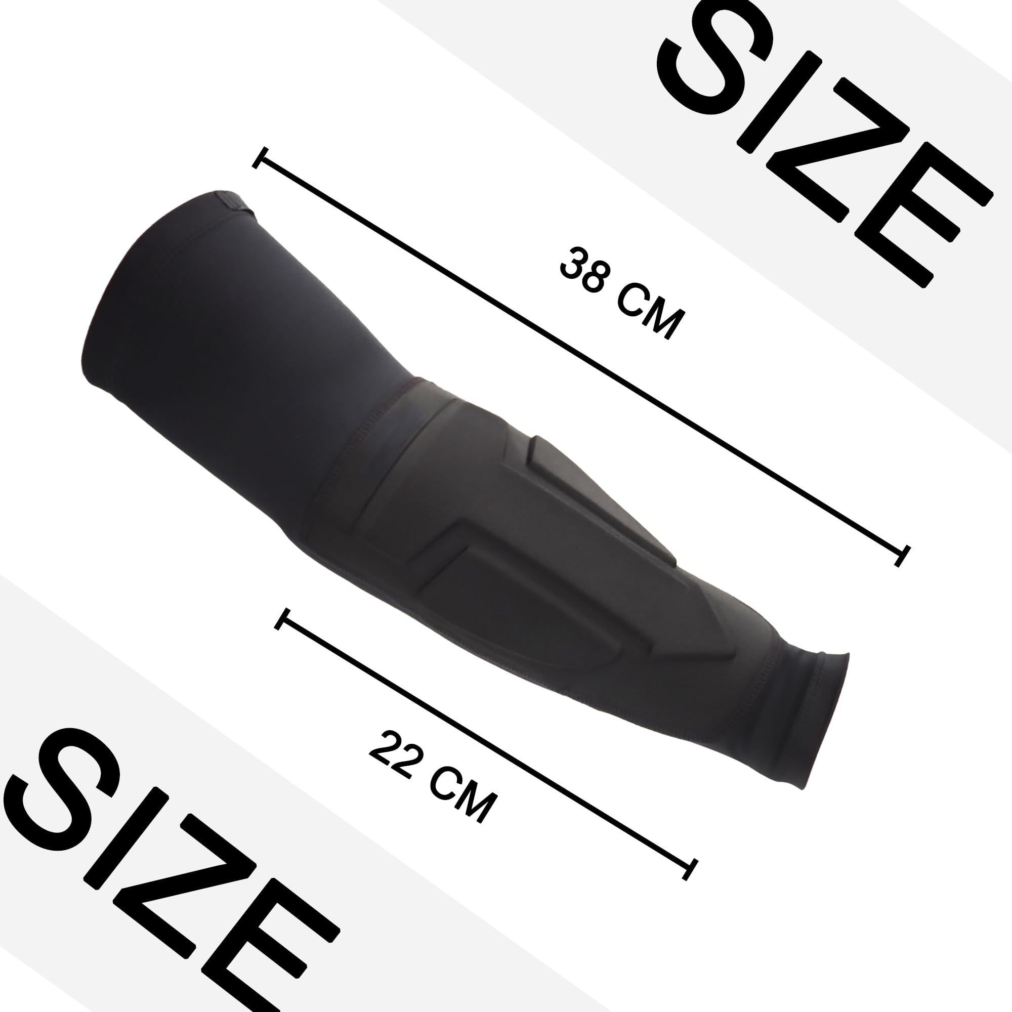 Archery Bracer de protection pour bras avec couverture complète, élastique et réglable pour archer chasseur, convient aux jeunes et aux adultes