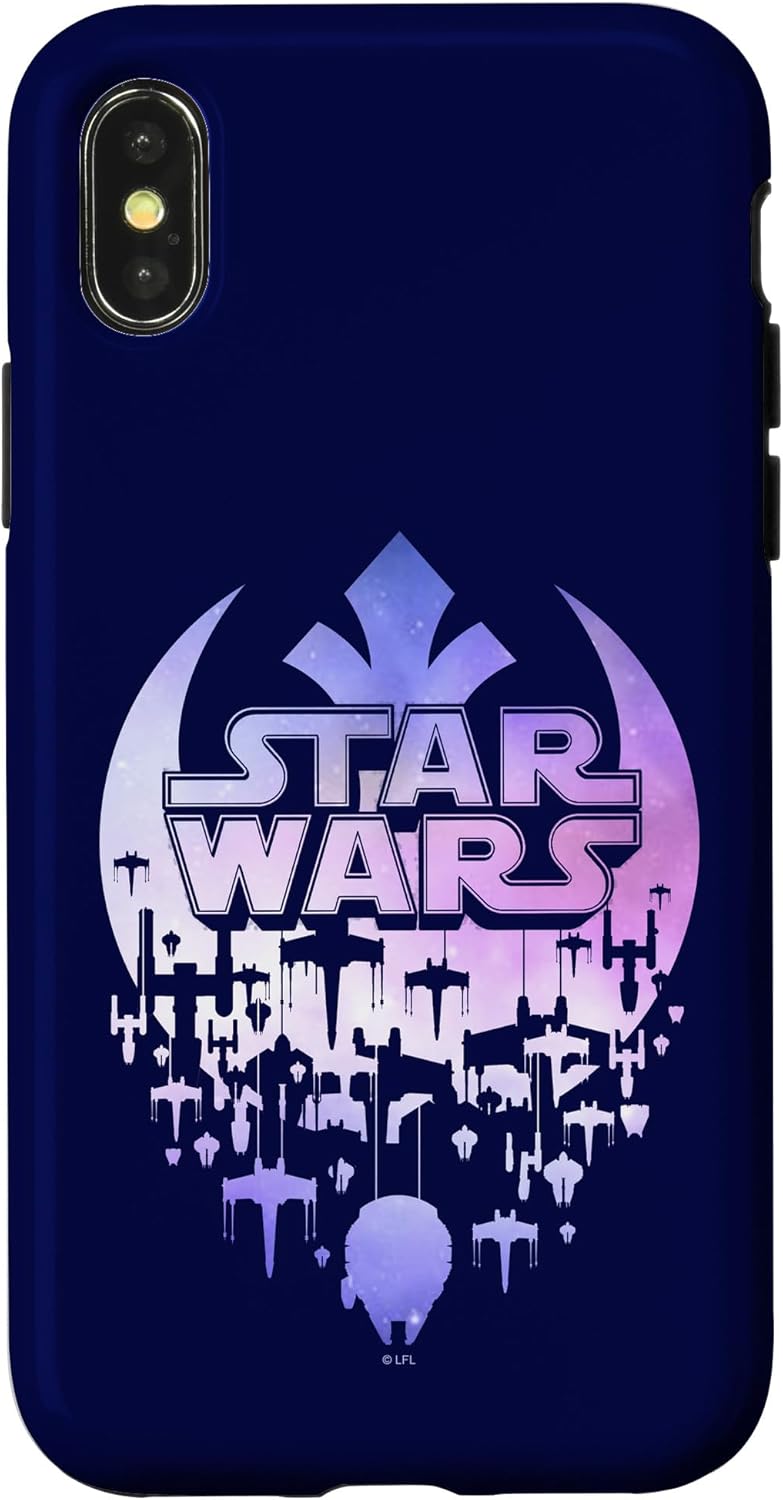 Star Wars Rebel Logo Ships Fade Case for iPhone 17