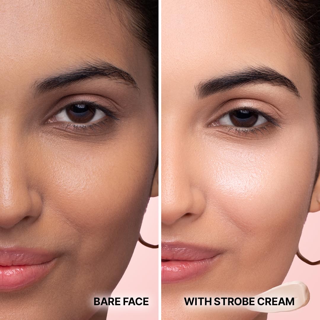 Sotrue Strobe Cream Rose Gold for Face Radiance, Multipurpose Strobe Cream, Dewy Glazed Instant Glow, Highlighter For Face, Boosts Hydration - For All Skin Types - Image 4 thumbnail