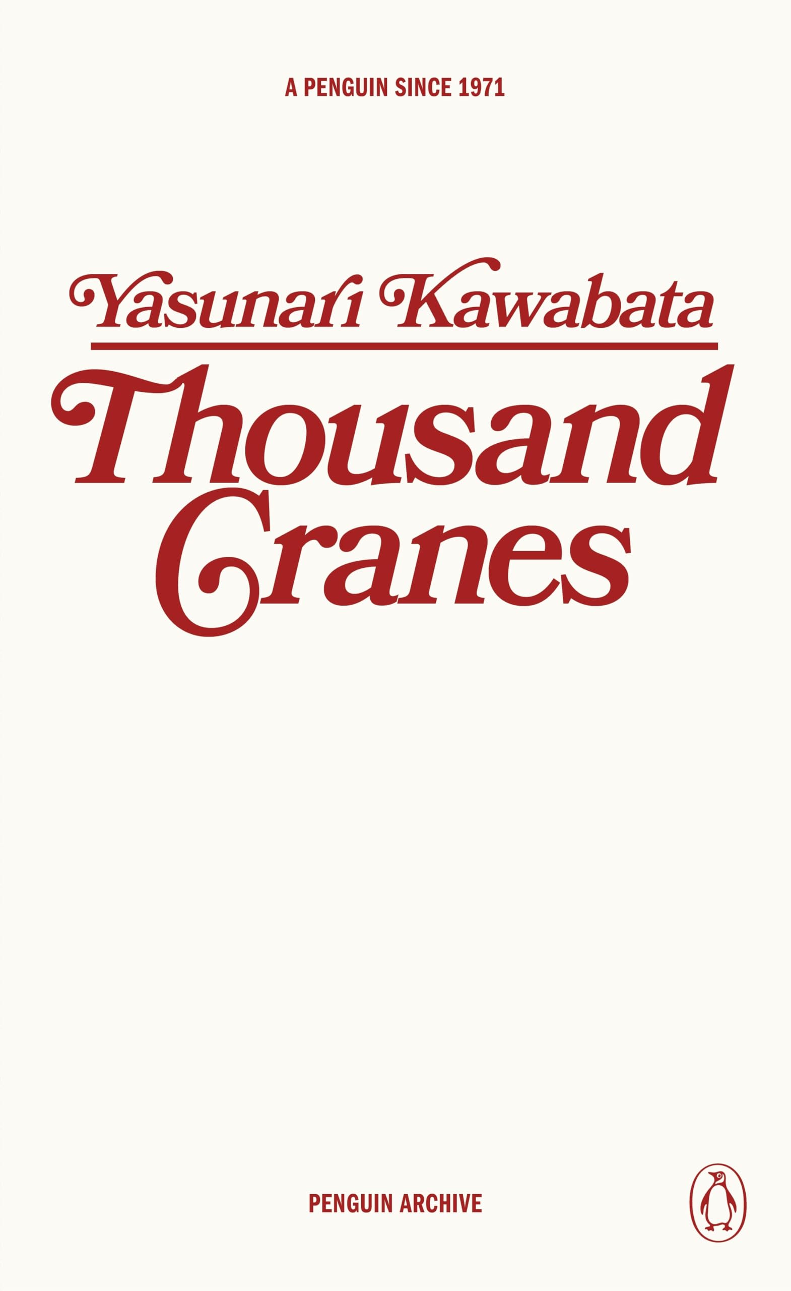 Thousand Cranes by Yasunari Kawabata PAPERBACK 9780241752098
