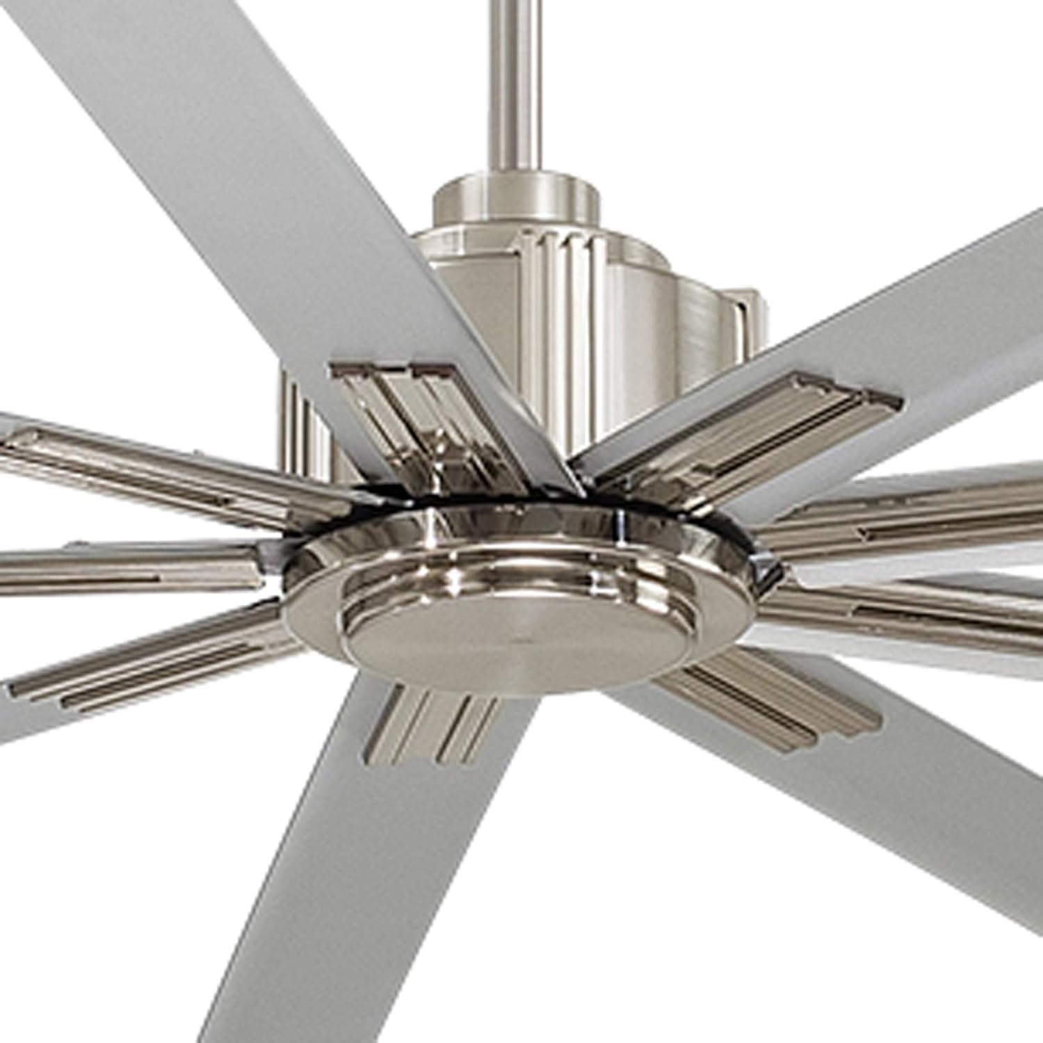 Get Cheap Price Minka-Aire F887-72-BN Xtreme 72 Inch Outdoor Ceiling Fan with DC Motor in Brushed Nickel Finish