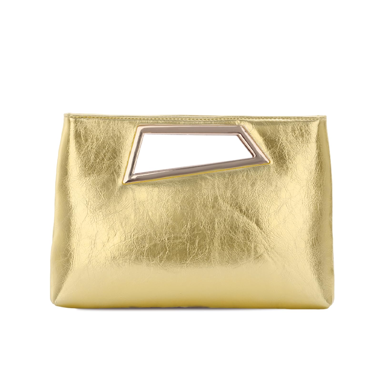 EVEOUT Clutch für Damen Kunstleder Handtasche mit Schulterkette Abendtasche Stilvolle Umhängetasche für Hochzeit Party Abendessen