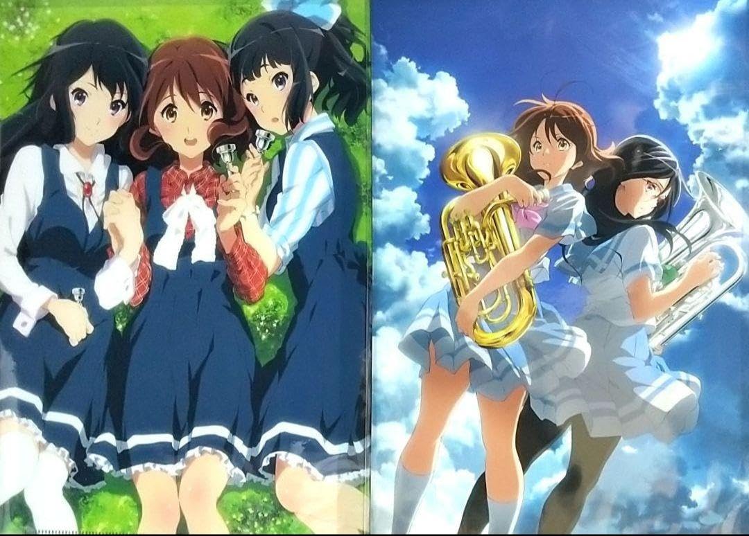 Amazon.co.jp: 響けユーフォニアム2枚セット A4クリアファイル EP2EA