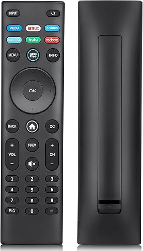 for VIZIO-Smart-TV-Remote-Replacement,Universal control XRT140 for VIZIO All LED LCD HD 4K UHD HDR Smart TVs