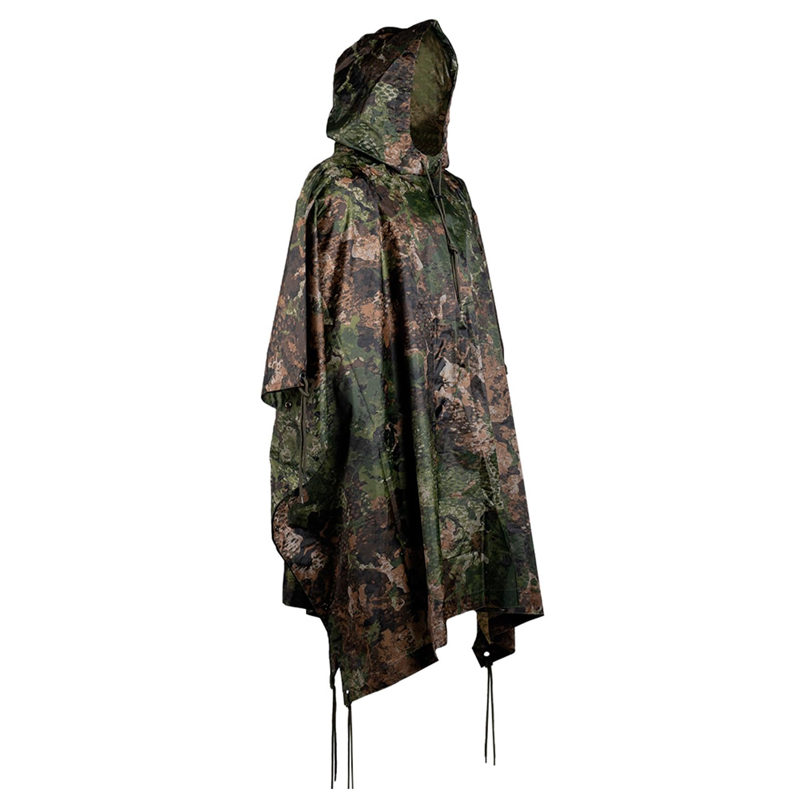Mil-Tec Poncho Ripstop Waterproof Cloak Hood Hiking Camping WASP I Z3A