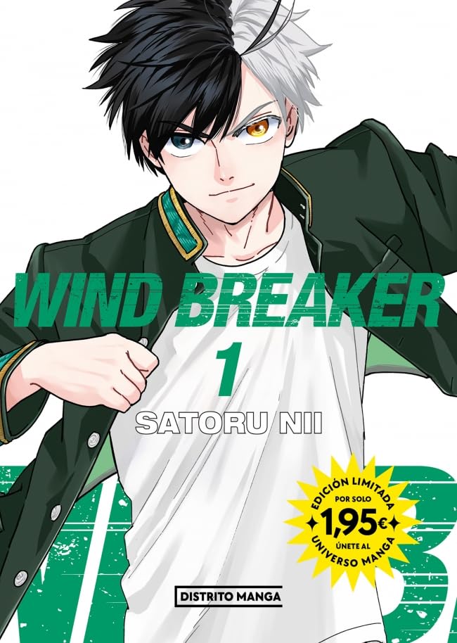 Wind Breaker 1 (Universo Manga) (Shônen)