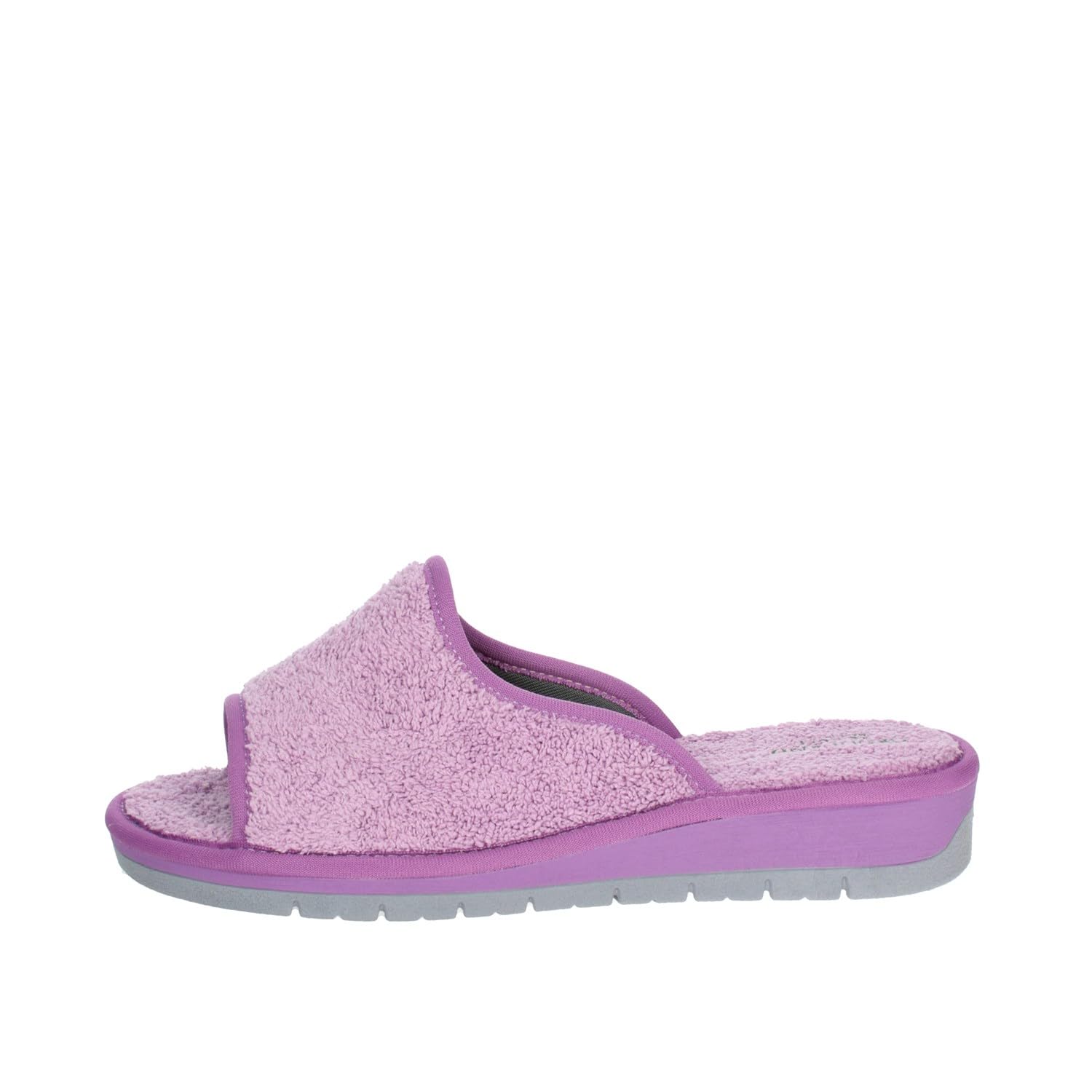 Grunland DOLA CI1318 Ciabatte Donna In Tessuto Grigio Perla - Modello Dola, Suola Gomma, Made In Italy